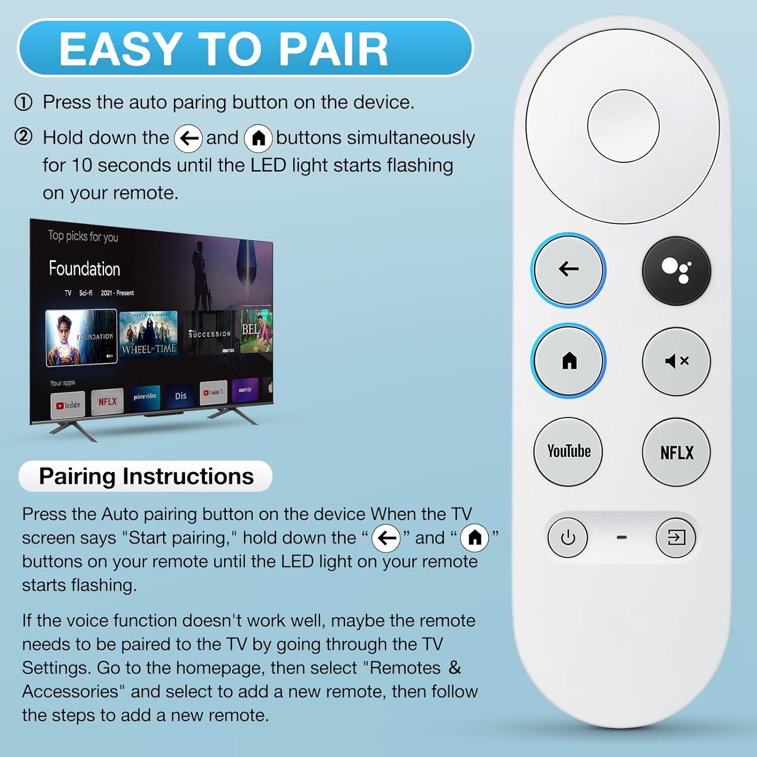 Thumbnail 5 de Google Chromecast Remote for Google TV