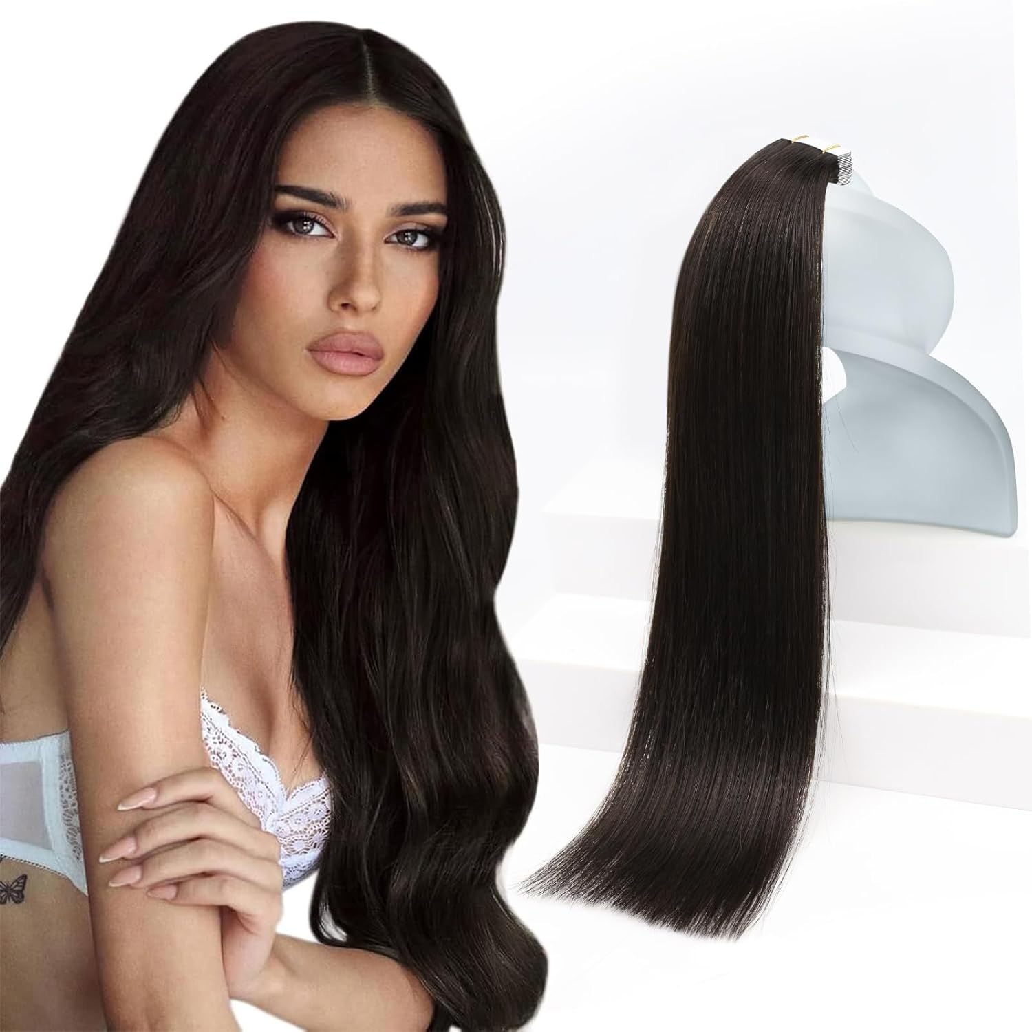 Detalle de Sunny Hair Tape in Extensions 18 inch 20pcs 50g
