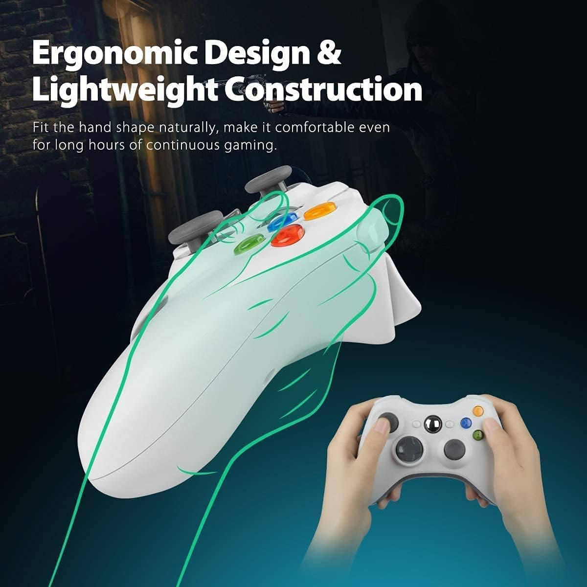 Thumbnail 2 de YCCSKY Wireless Controller Xbox 360 9 m Reichweite