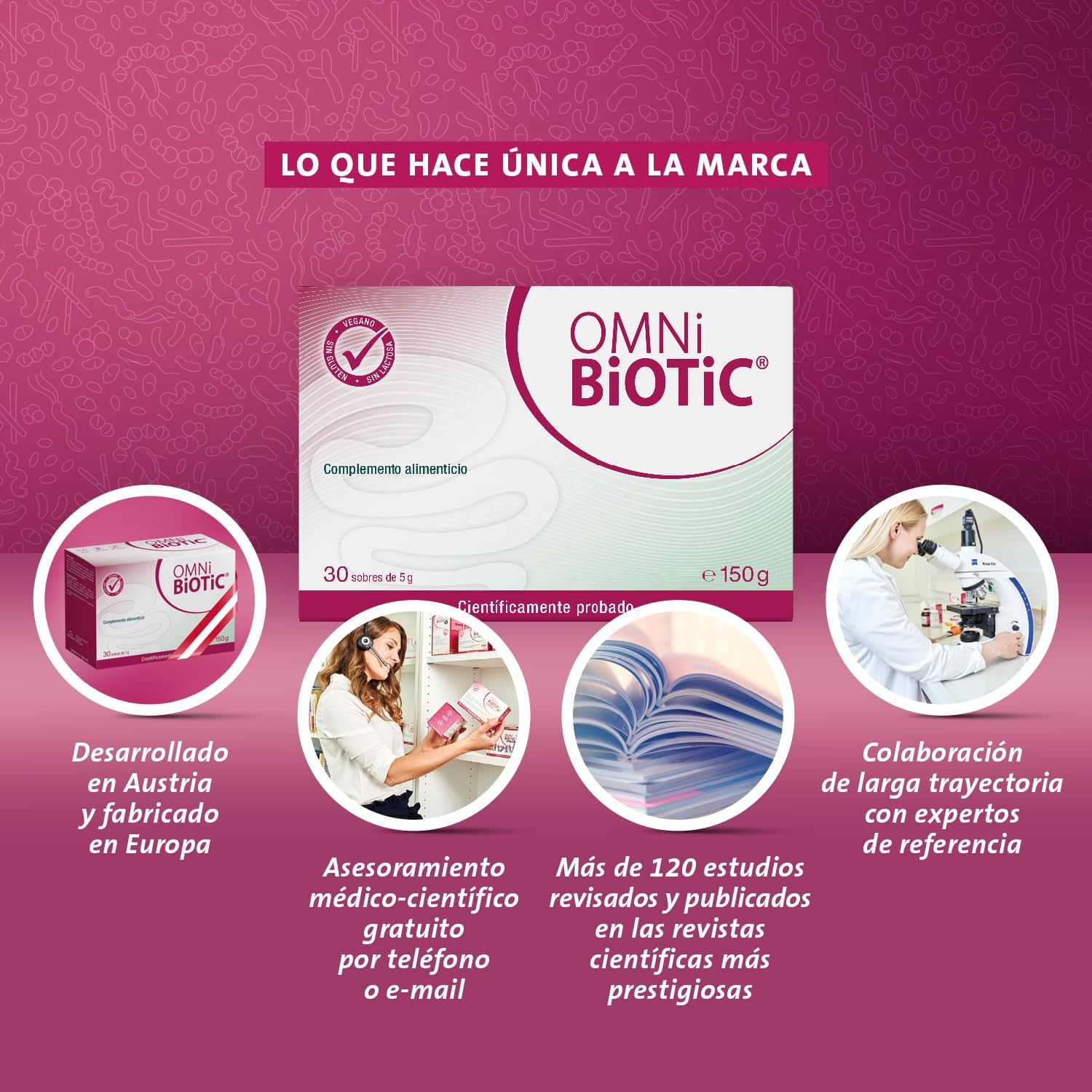 Thumbnail 4 de Probiótico OMNi BiOTiC 6 Frasco Vidrio 30D