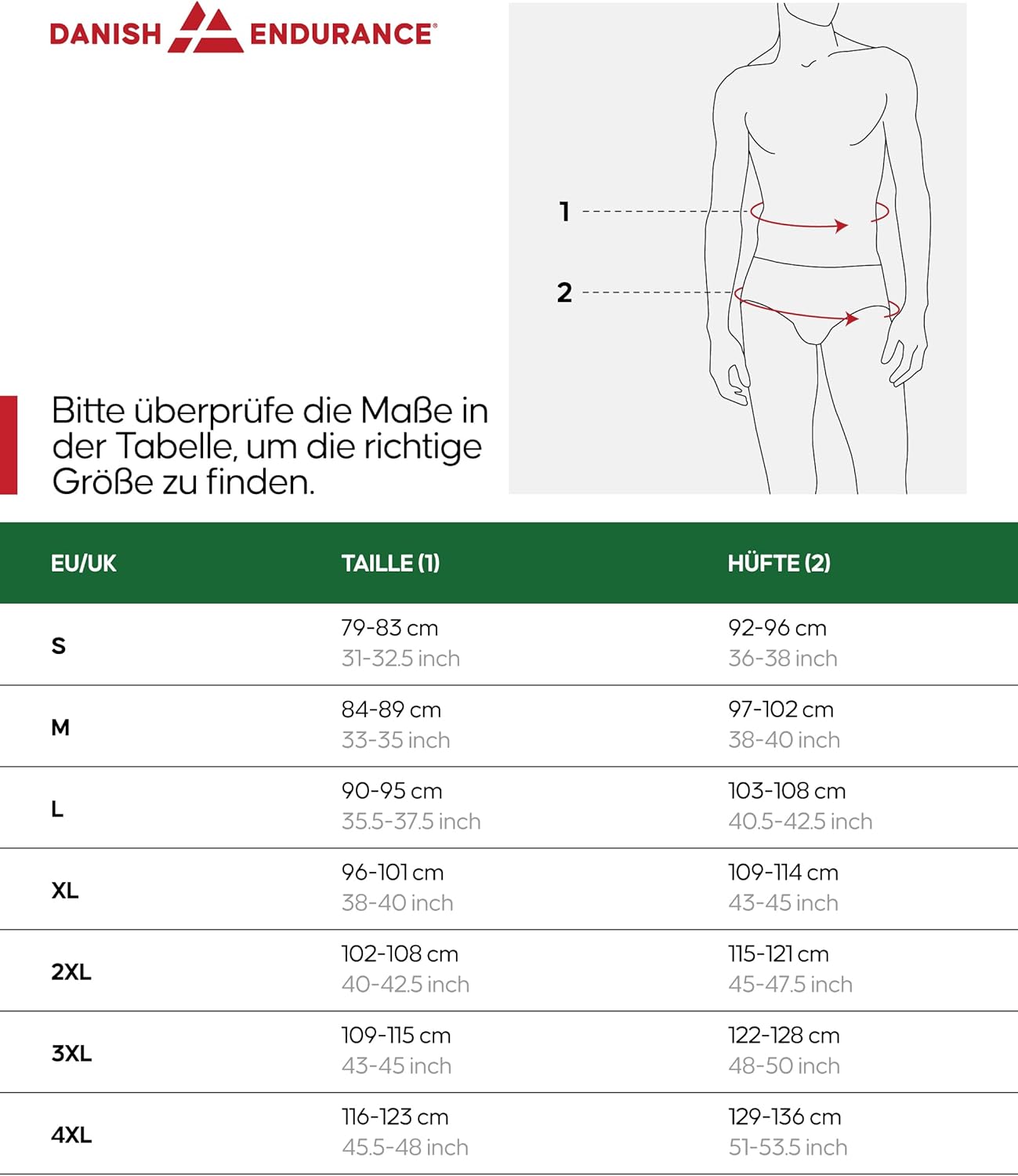 Thumbnail 5 de DANISH ENDURANCE 6er Pack Sport-Boxershorts für Herren – Funktionsunterwäsche atmungsaktiv & geruchsneutral