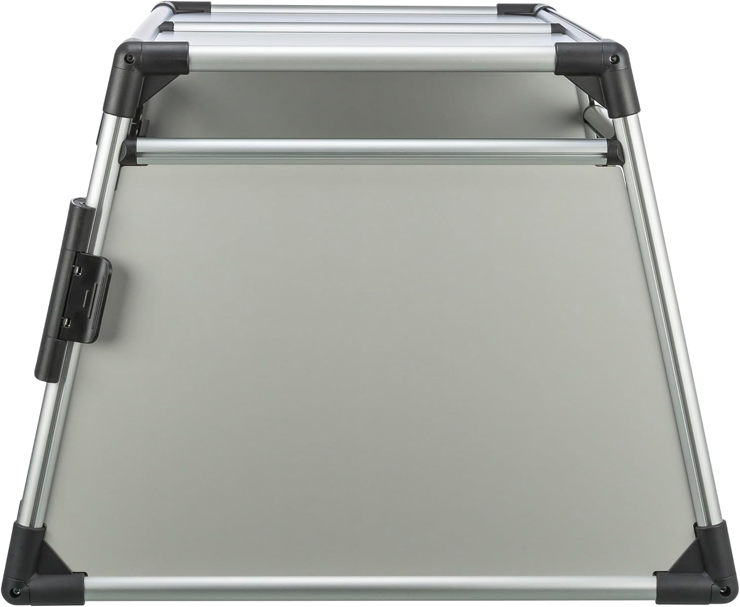 Detalle de TRIXIE caisse double transport Aluminium – caisse pour deux chiens jusqu’à 50 kg, 93 × 64 × 83 cm