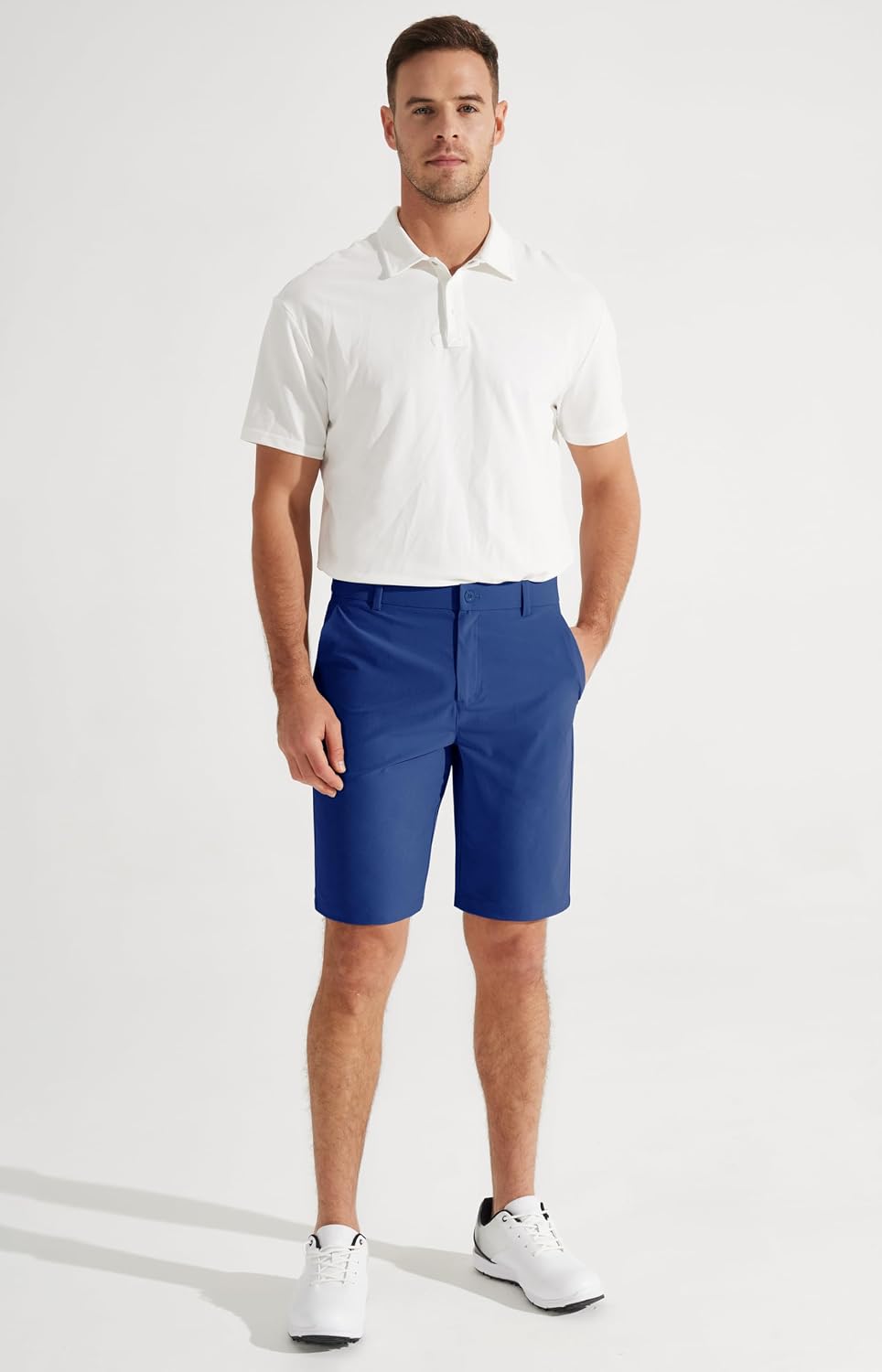Thumbnail 2 de Libin Men’s Golf Shorts (7"/9") Flat-Front Hybrid Quick-Dry Water-Resistant