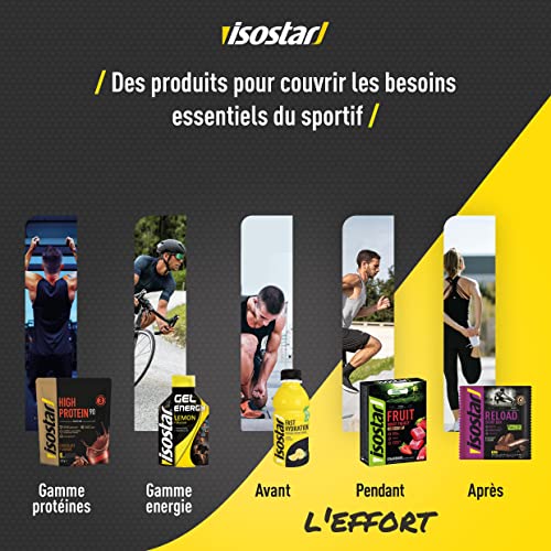 Detalle de Isostar Whey Protein Vanille – Poudre de protéine de lait, 570 g (19 boissons) pour récupération et prise de masse