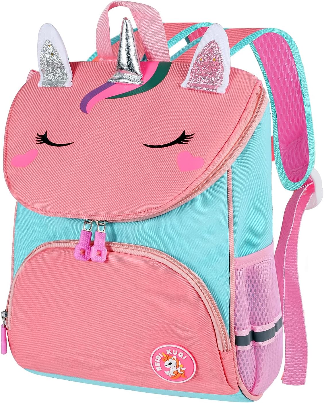 Detalle de Yafe Kids backpack for girls, 3 to 6