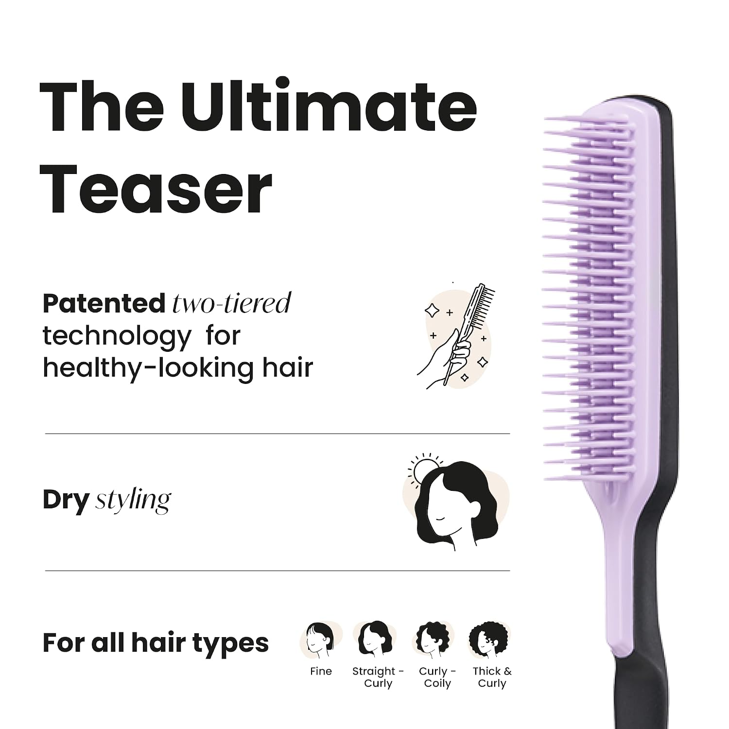 Thumbnail 5 de Tangle Teezer The Ultimate Volumizer Haarbürste