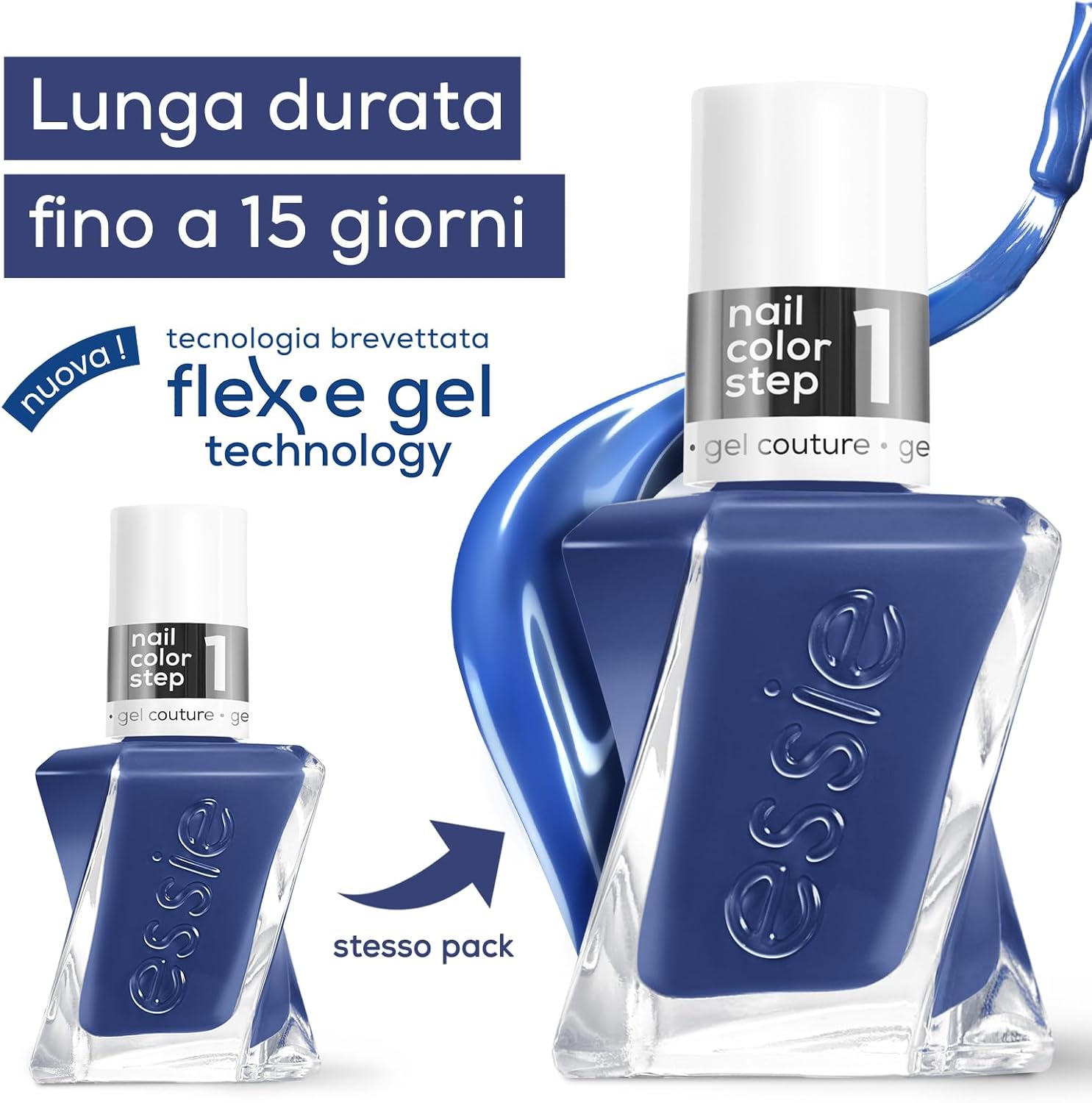 Detalle 2 de Essie Gel Couture Fairy Tailor: Smalto effetto gel a lunga durata (13,5 ml)