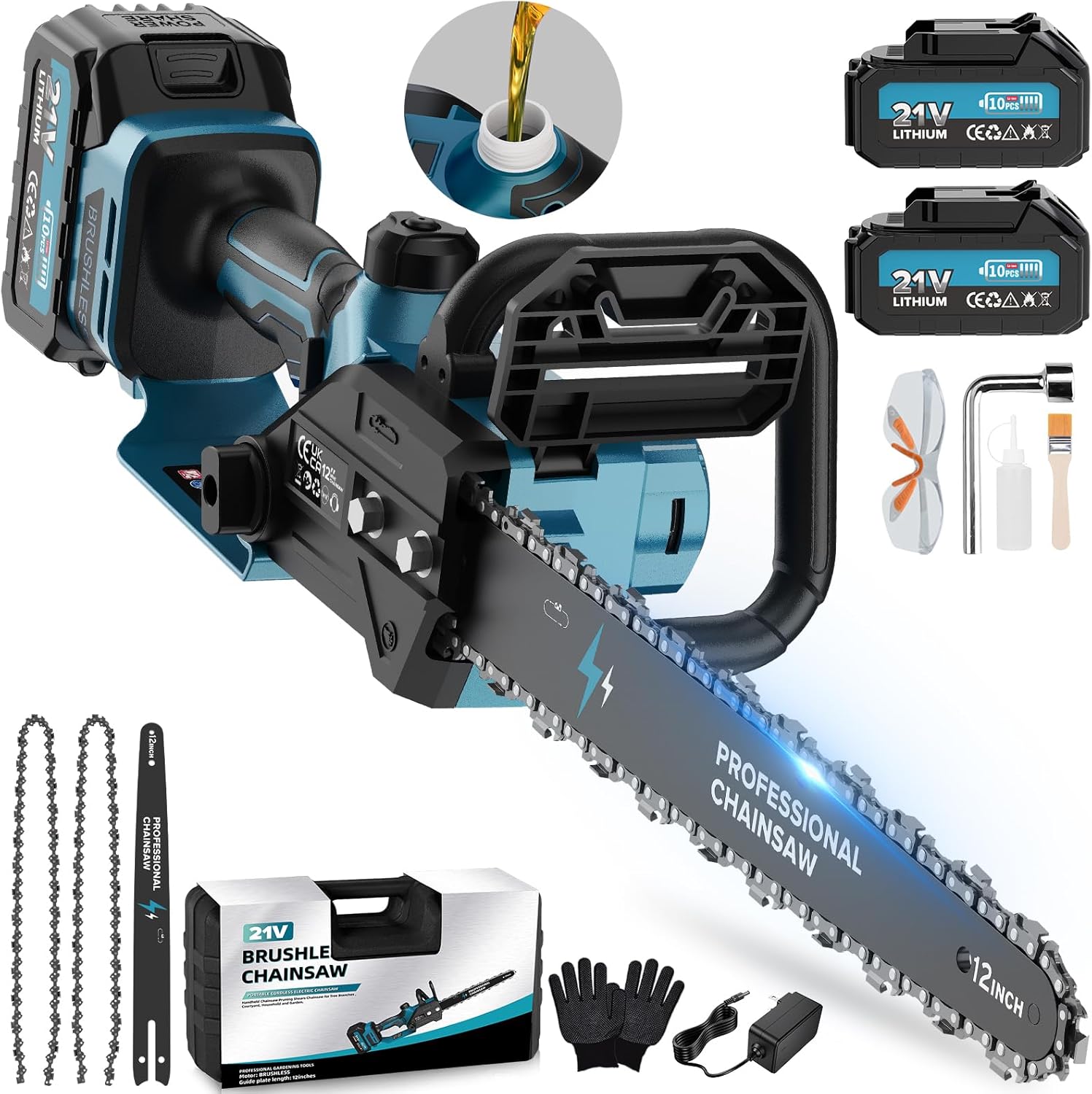 Thumbnail 3 de Manguier Télescopique compatible Rinoxar PowerCut X9 4 m