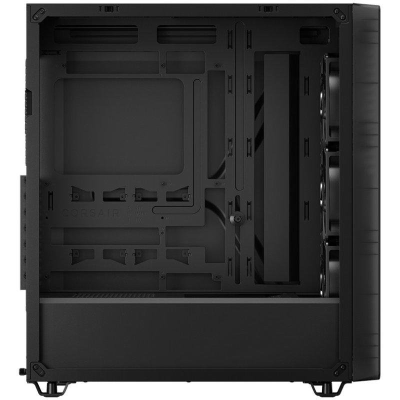 Thumbnail 2 de Corsair 3200D RS: Torre mid-tower con vidrio, 3 ventiladores RS120 PWM y USB-C para gaming desahogado