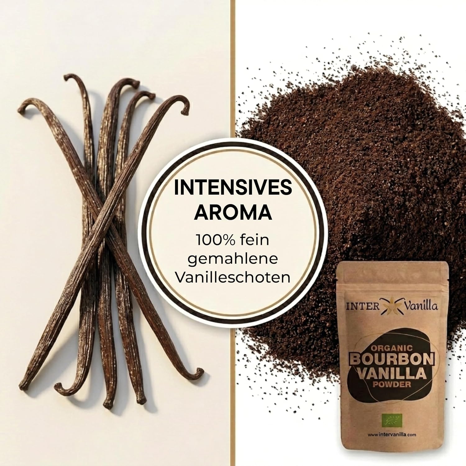 Thumbnail 4 de InterVanilla BIO Bourbon Vanillepulver 50g