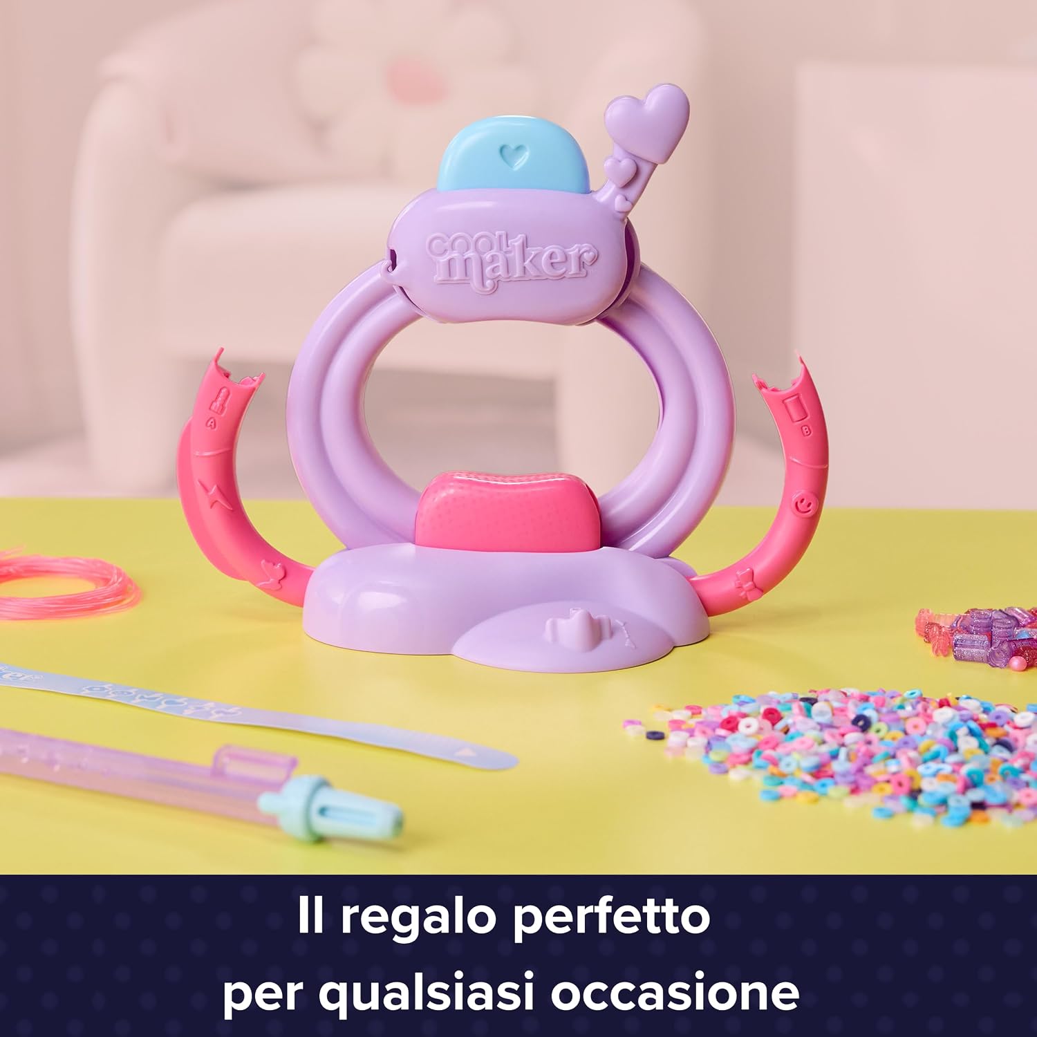 Thumbnail 6 de Cool Maker: Macchina dei Braccialetti Heishi dell'Amicizia + Penna Impila-Perline – Kit completo per 15 braccialetti
