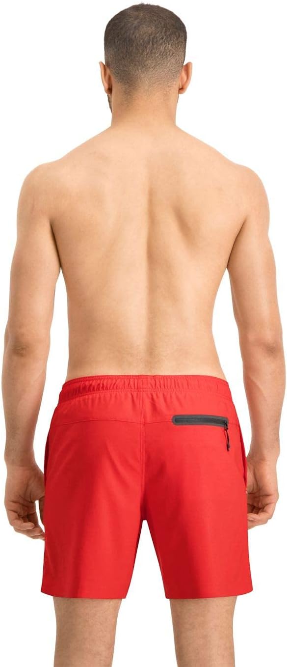 Detalle de Puma Herren Medium Length Swim Shorts – 1er Pack