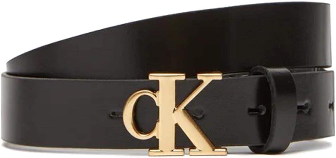 Detalle de Calvin Klein cinturone in pelle CK 2,5 cm