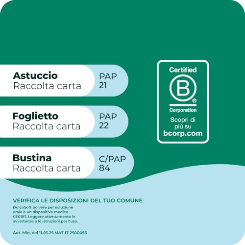 Detalle de DulcoSoft Lassativo Macrogol 4000, 40 Bustine – Sollievo delicato per stitichezza
