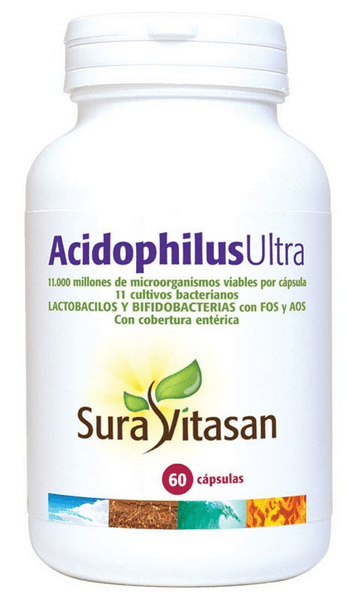 Sura Vitasan Acidophilus Ultra 60 cápsulas 🧴