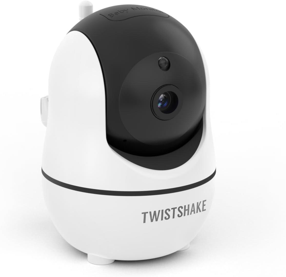 Detalle de Twistshake 79064 babymonitor med kamera, 5,5-tumsskärm och nattseende