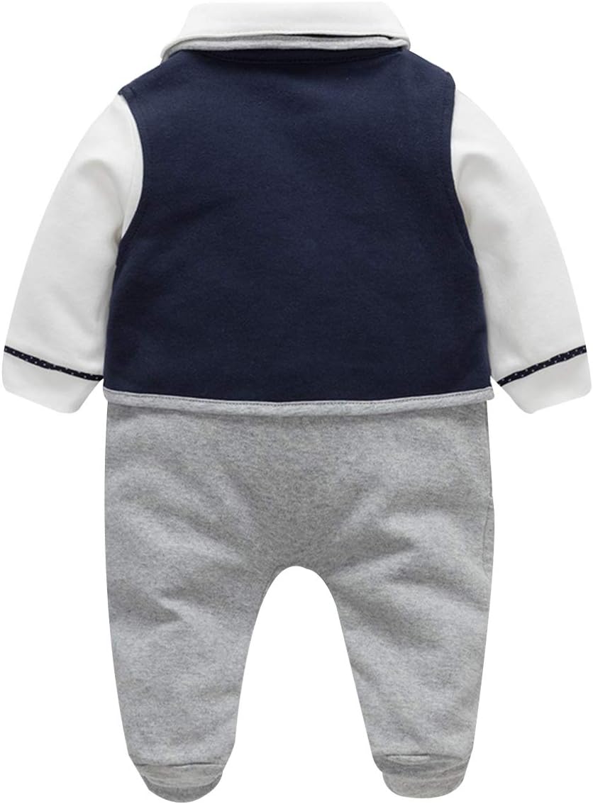 Detalle 2 de FamukaBaby Boys Romper One-Piece Suit