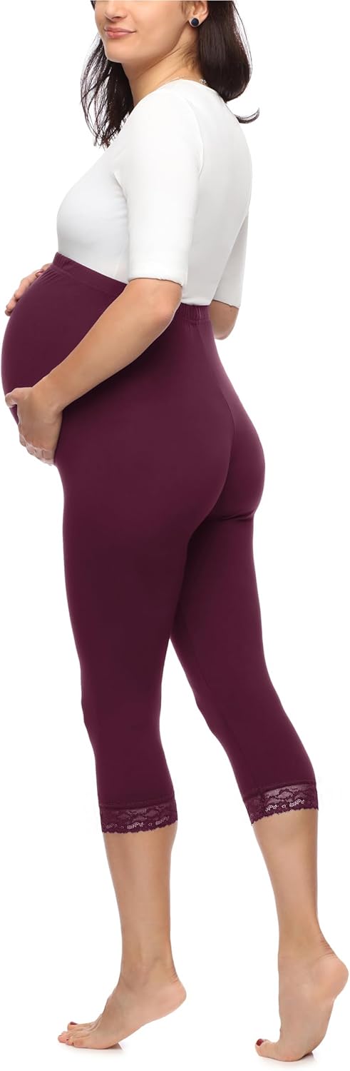 Thumbnail 1 de Be Mammy Leggings Premaman 3/4 BE20-161: comodi ed eleganti per la gravidanza