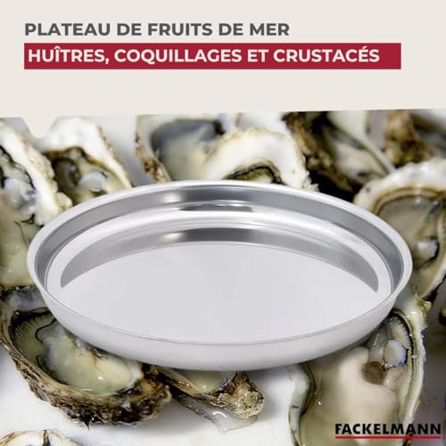Thumbnail 1 de Fackelmann 29589 plateau pour fruits de mer, 34,7 cm