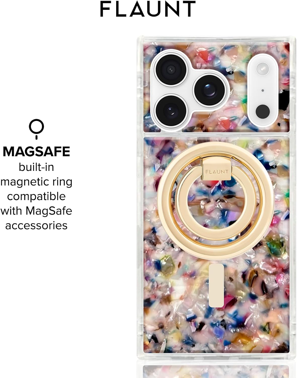 Detalle 2 de Flaunt Square Protective Case for iPhone 17 Pro