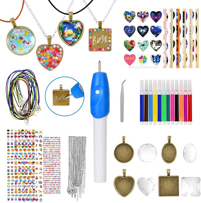 johgee Kit Manualidades para Niños Crear Joyas y Collares ✨