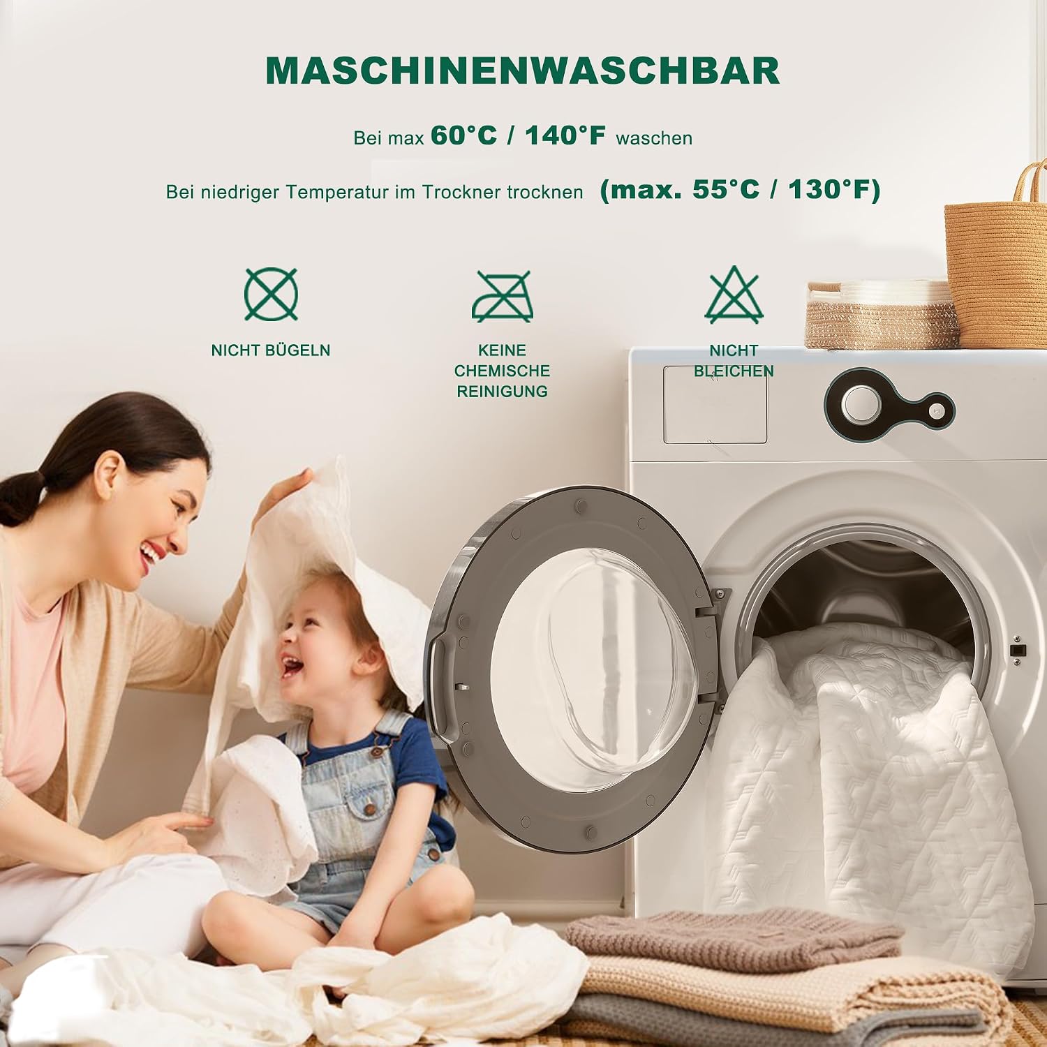 Thumbnail 6 de BEDLORE Matratzenschoner 180x200 cm