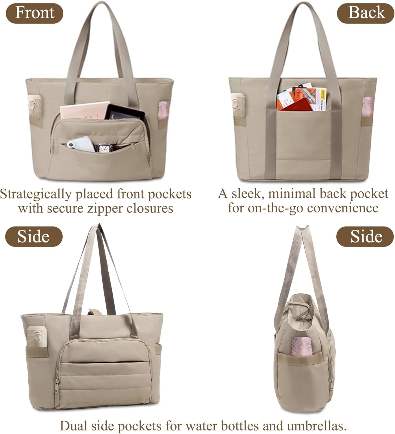 Thumbnail 5 de Mabecol Sac à Main 15,6"