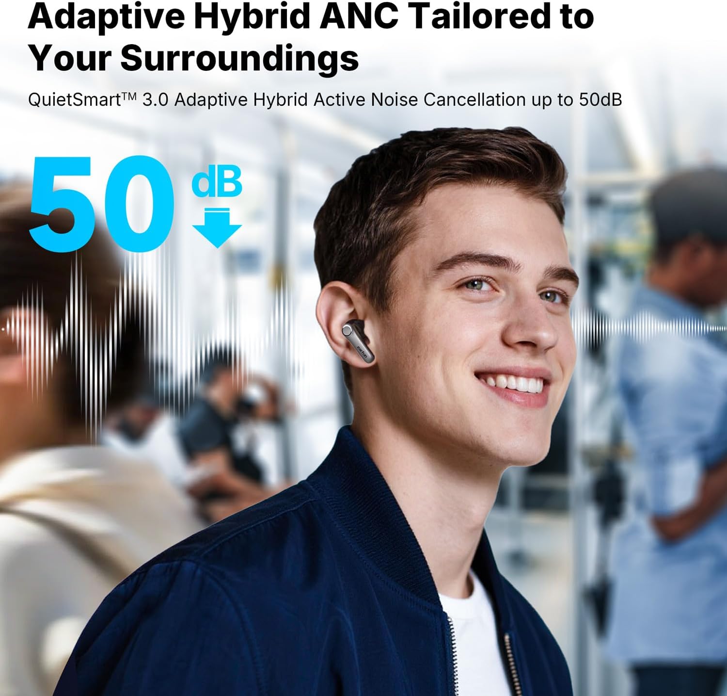 Thumbnail 2 de EarFun Air Pro 4+ 54H noise‑cancelling earbuds