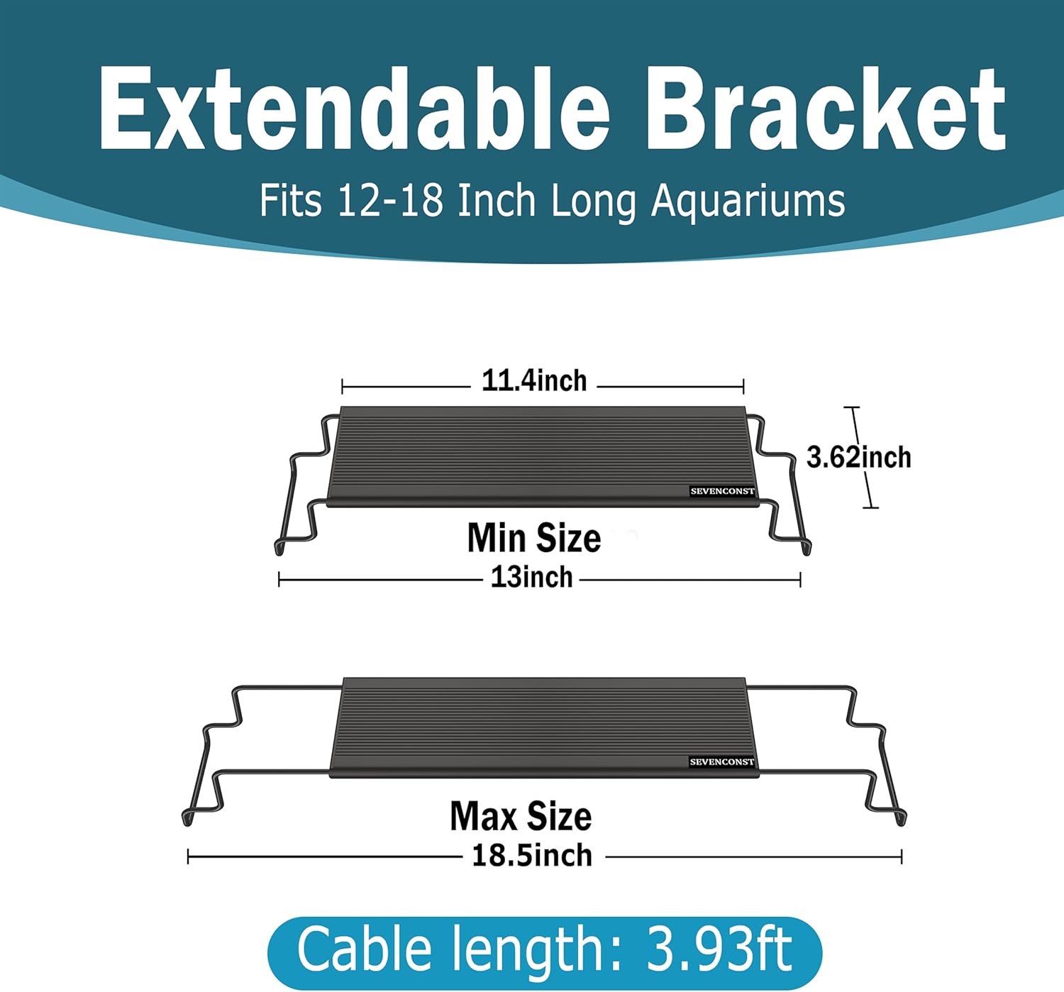 Thumbnail 6 de SEVENCONST 24/7 Mode LED Aquarium Light