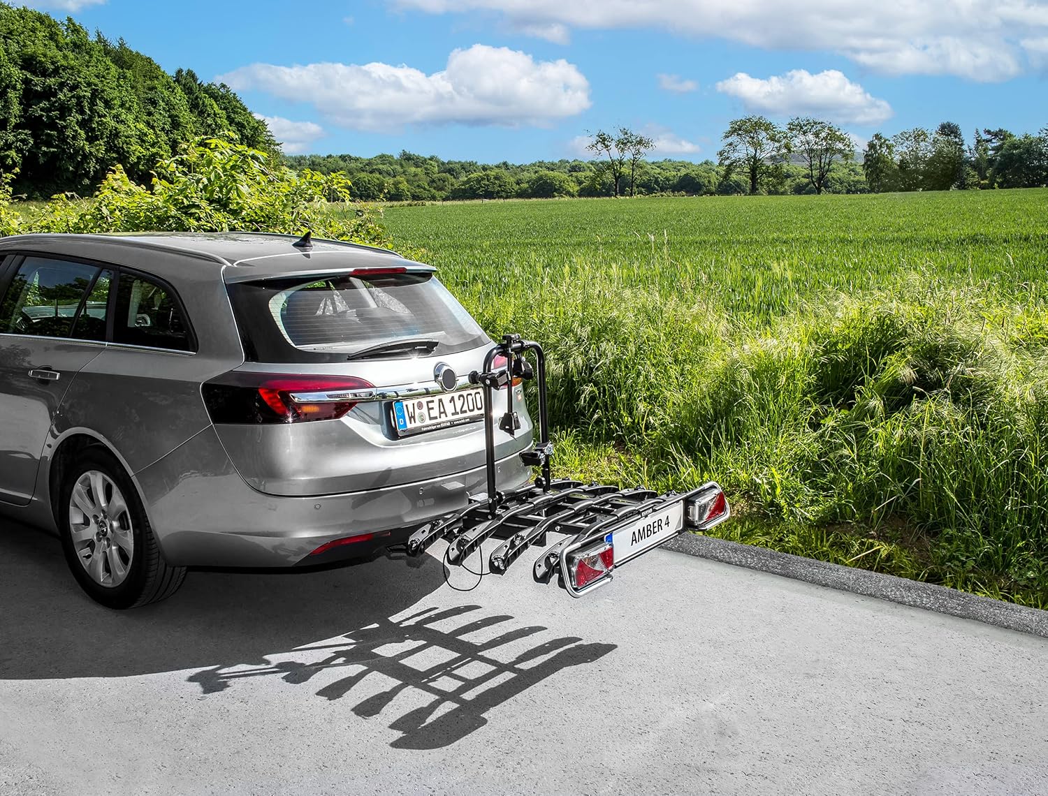 Thumbnail 2 de EUFAB 11556 AMBER 4 FahrradtrĂ€ger 60 kg đČ