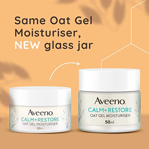 Thumbnail 7 de Aveeno Face Calm+Restore Oat Gel Moisturiser for Sensitive Skin, 50ml