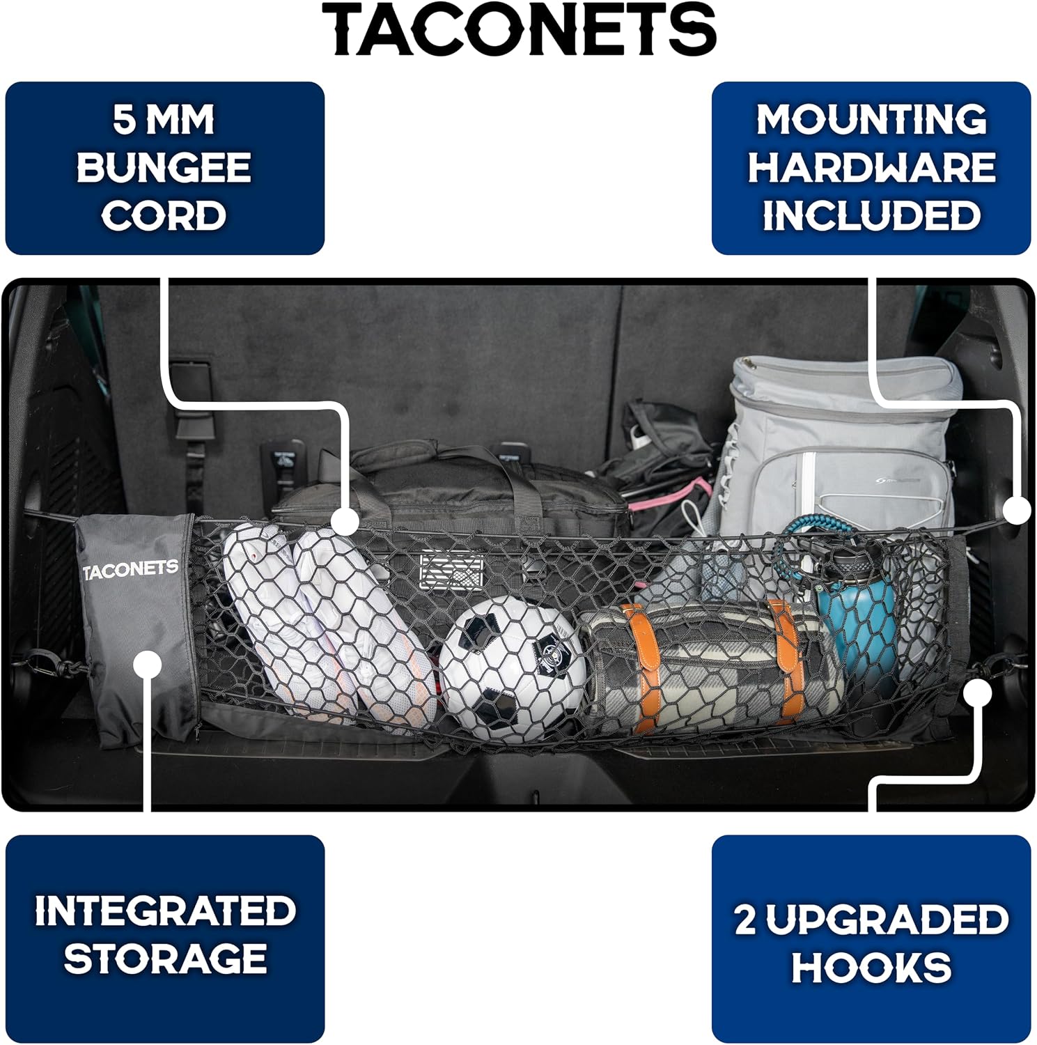 Detalle 2 de TacoNets Envelope Cargo Net for Suburban, Tahoe, Yukon, and Escalade (2015–Current)