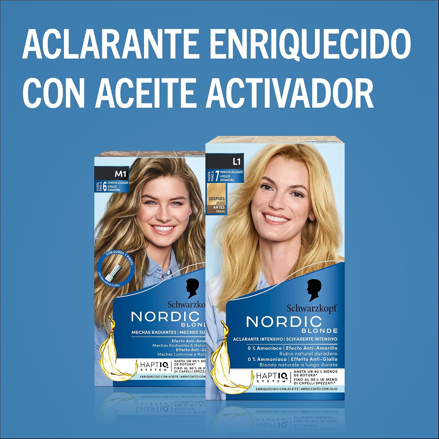 Thumbnail 2 de Schwarzkopf Nordic Blonde M1 6 tons 🌟