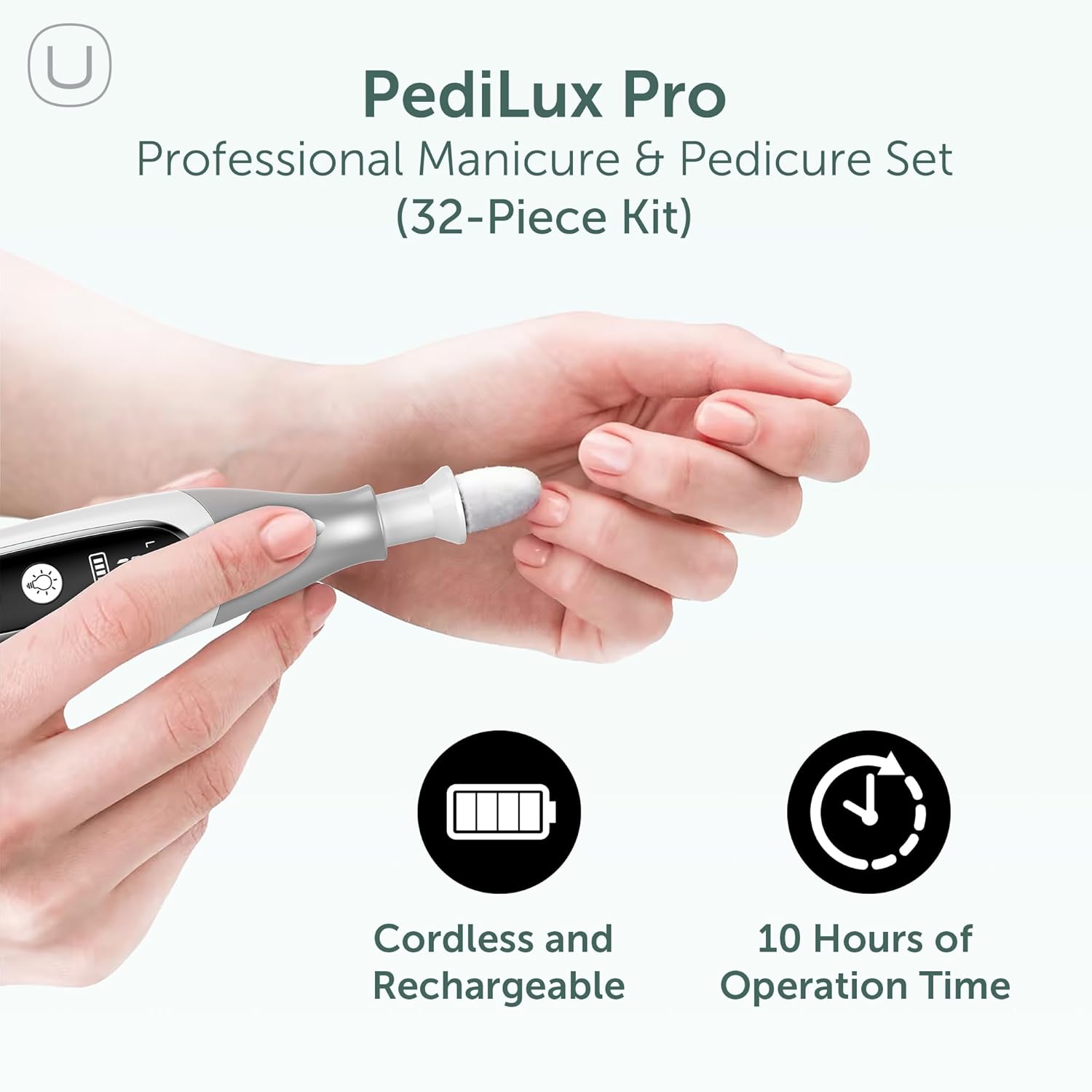 Thumbnail 1 de PediLux Pro Electric Nail Drill 10h 💅