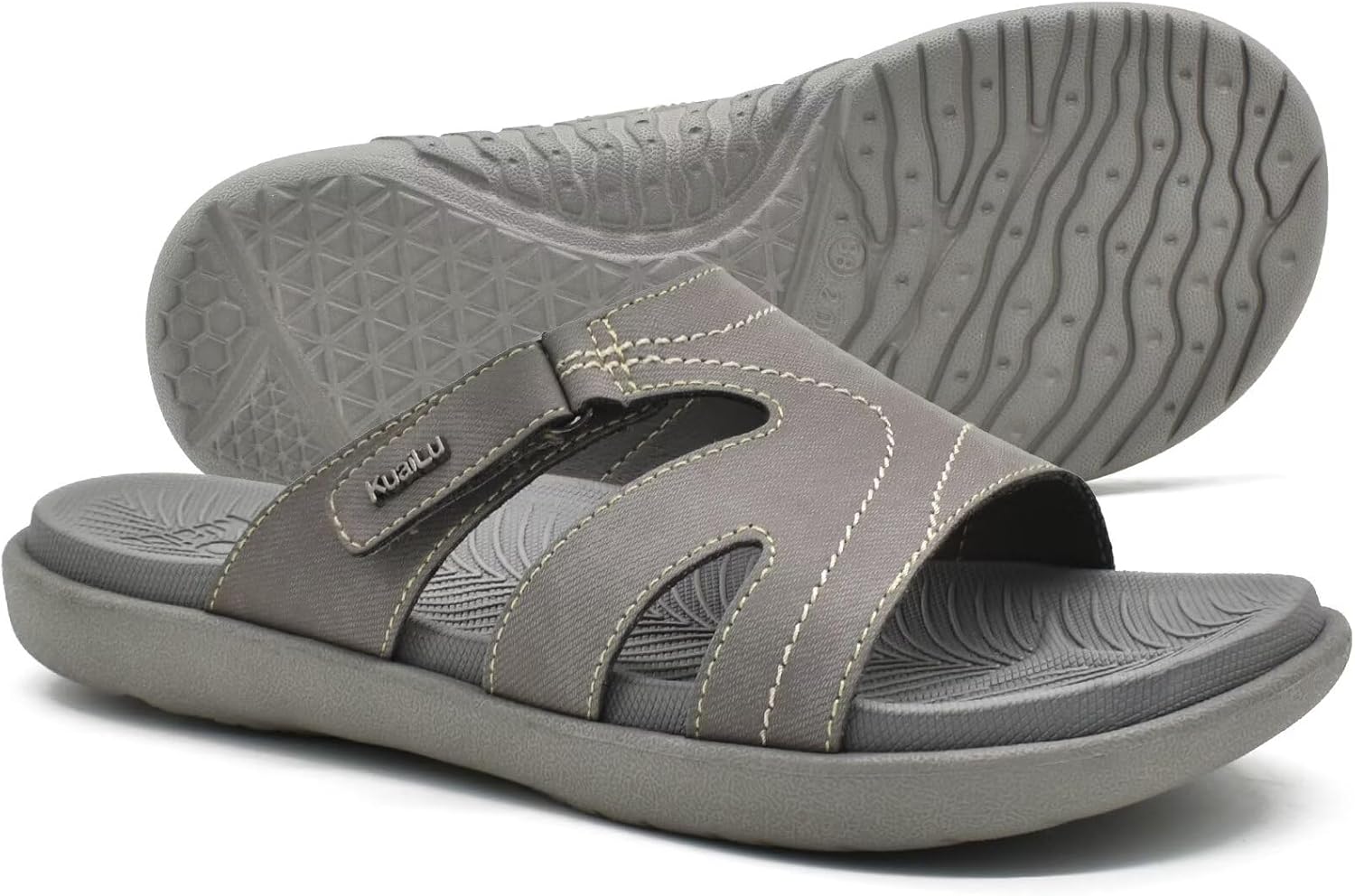 Thumbnail 6 de KuaiLu Women’s Fashion Orthotic Slides with Arch Support & Memory Foam Footbed