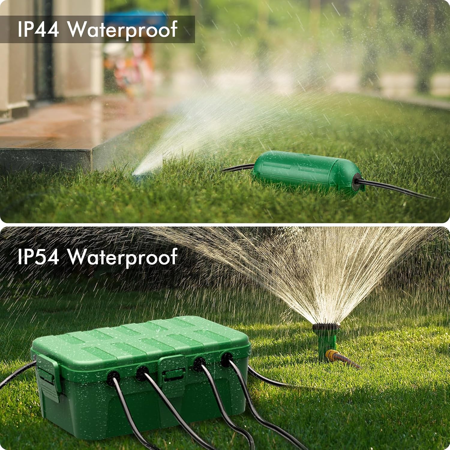 Detalle 2 de Restmo O-ECC-3 Outdoor Electrical Box Set, IP54, 1 Extra-Large + 4 Small Covers