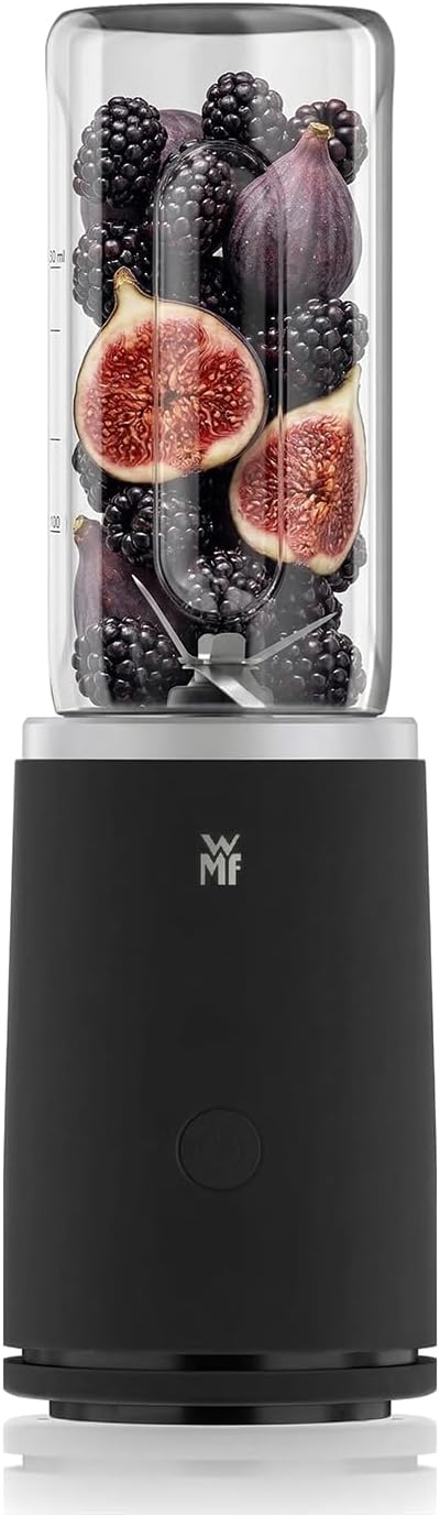 Detalle de WMF Mix & Go Touch Smoothie Maker to go (500 W) – tragbarer Mixer mit auslaufsicherer To-Go-Flasche