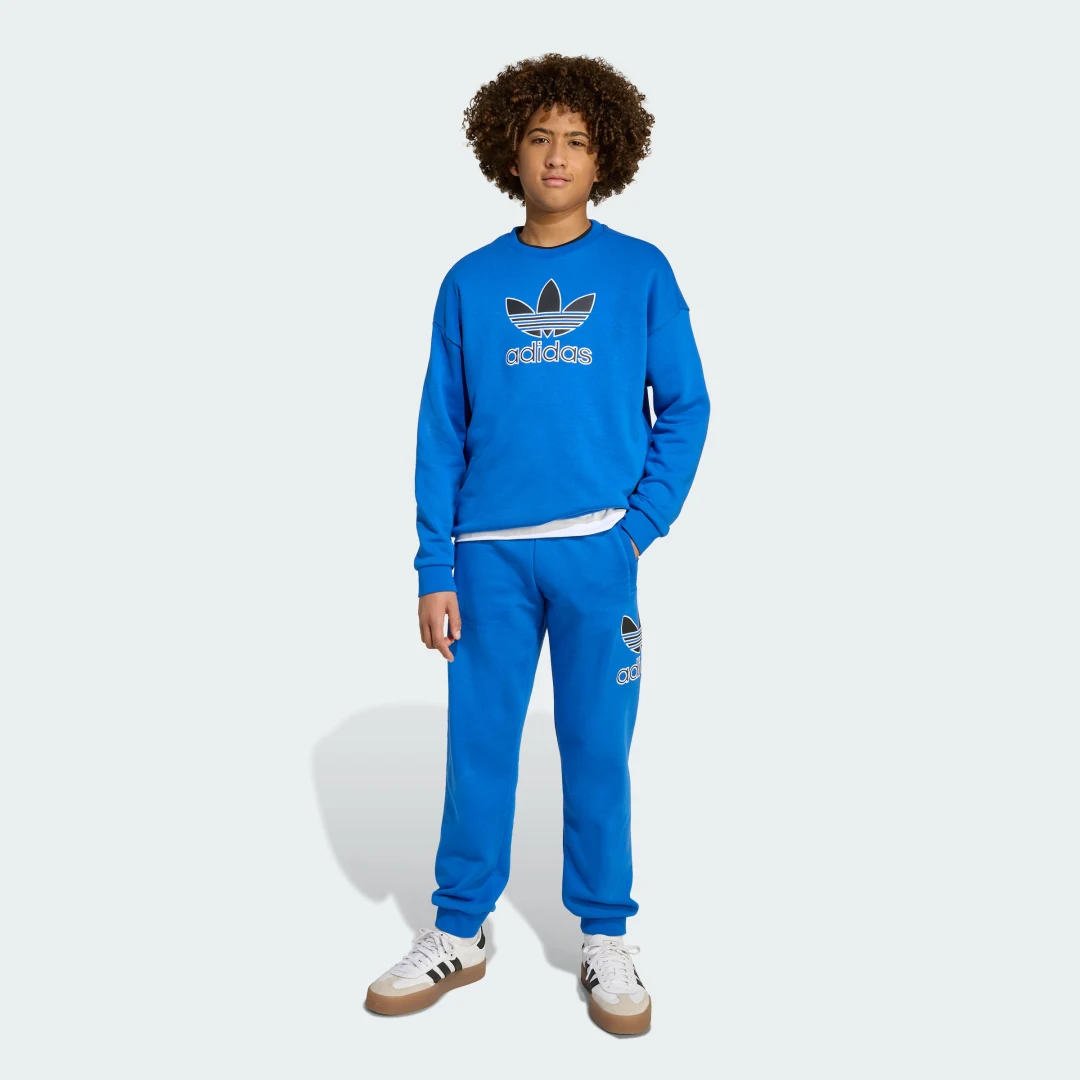 Thumbnail 2 de Sudadera cuello redondo Trefoil (Adolescentes) – Adidas