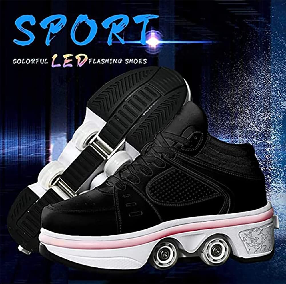 Detalle 2 de Patines LED 4 ruedas 2 en 1