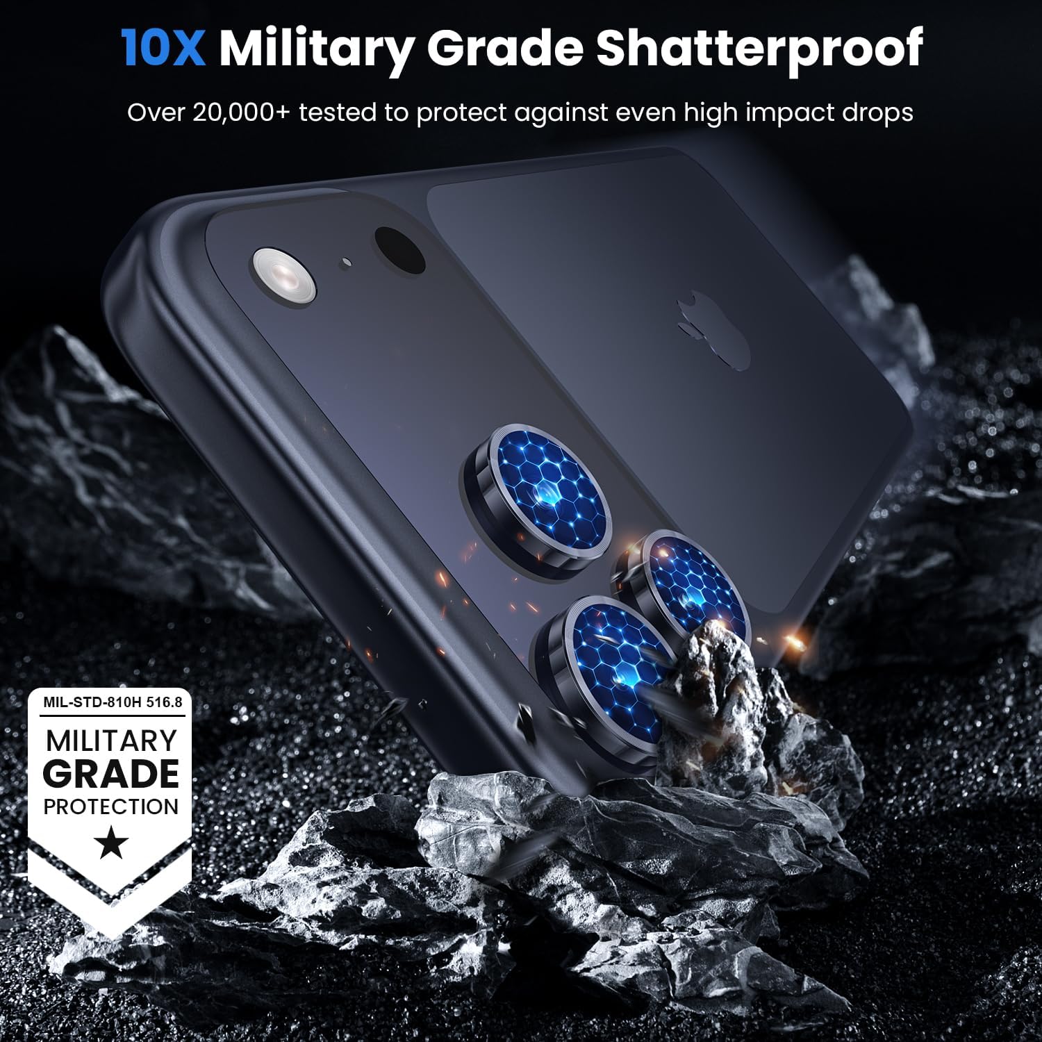 Thumbnail 4 de WSKEN iPhone 17 Pro Camera Lens Protector 9H