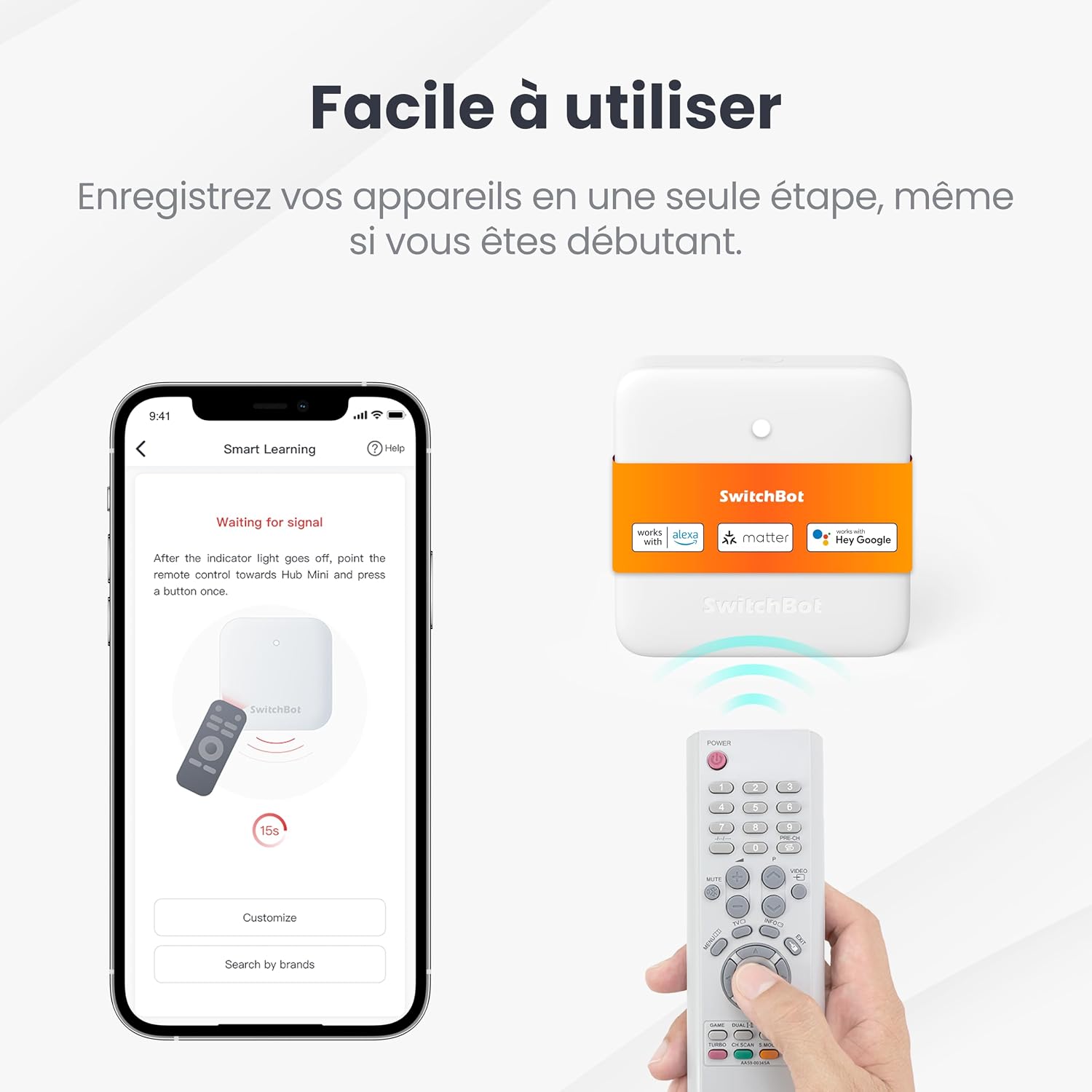 Thumbnail 3 de SwitchBot Hub Mini Matter – Hub domotique IR