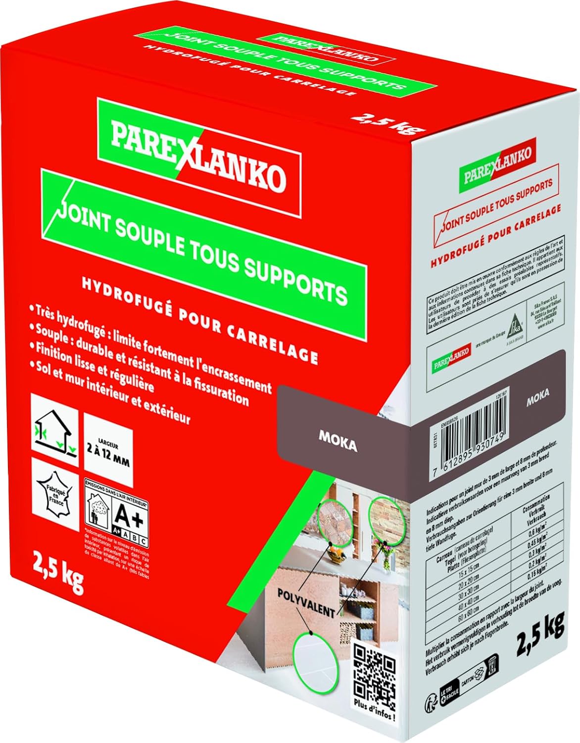 Thumbnail 6 de Joint Souple Tous Supports - PAREXLANKO, Sable - 5 kg