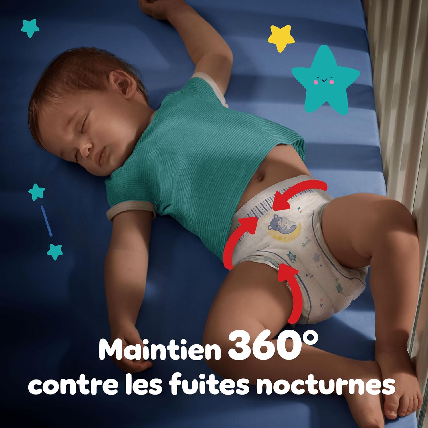 Thumbnail 4 de Pampers Night Pants Couches-culottes 180