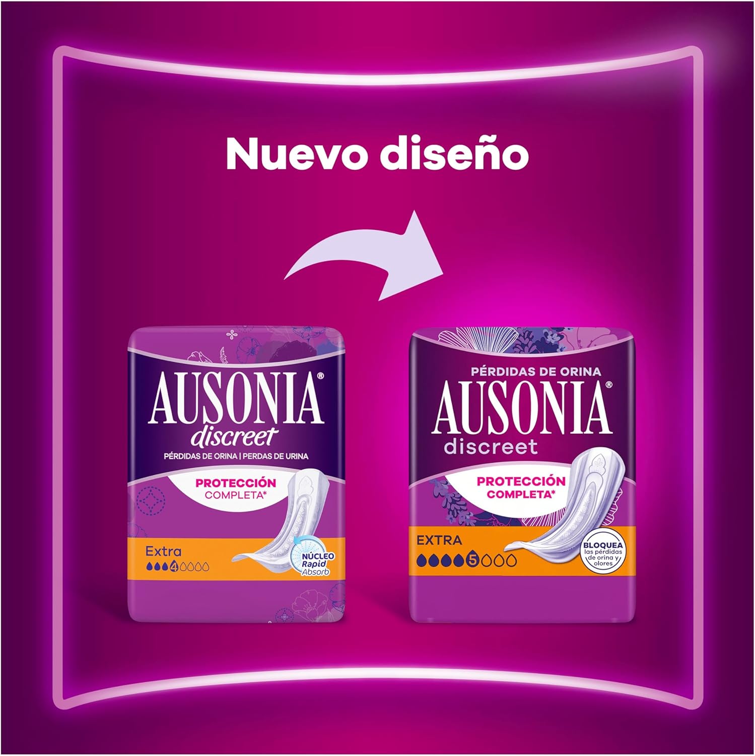 Thumbnail 4 de Ausonia Discreet Compresas Extra 48 unidades