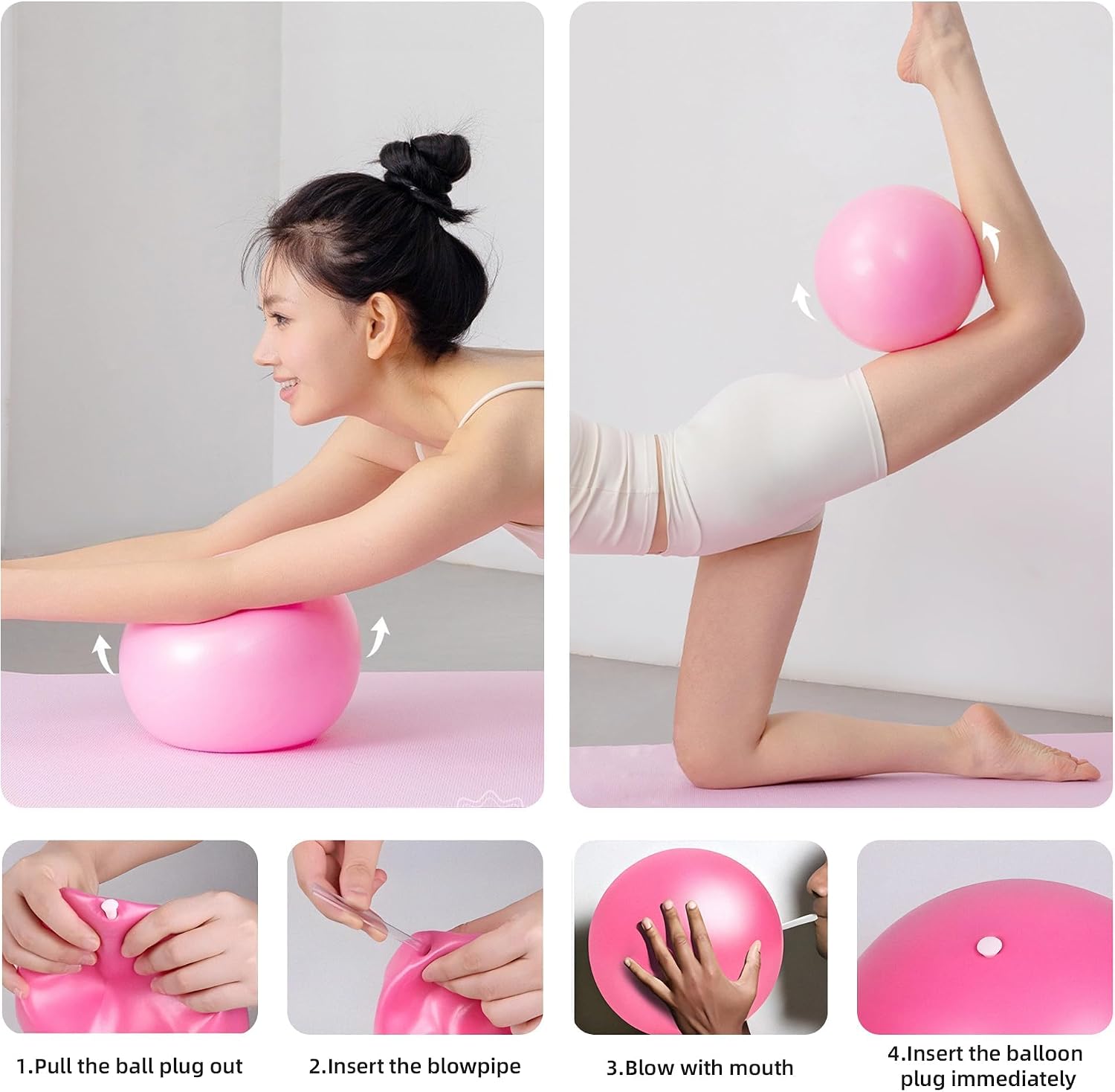 Detalle de Pilates ring set with 12-inch ring