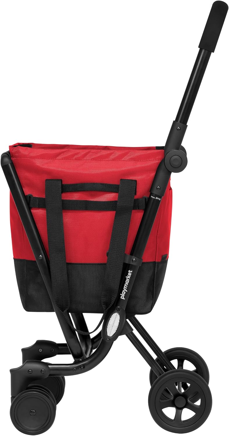 Thumbnail 5 de Playmarket Easy Go – składany wózek zakupowy 40 l, aluminium i poliester