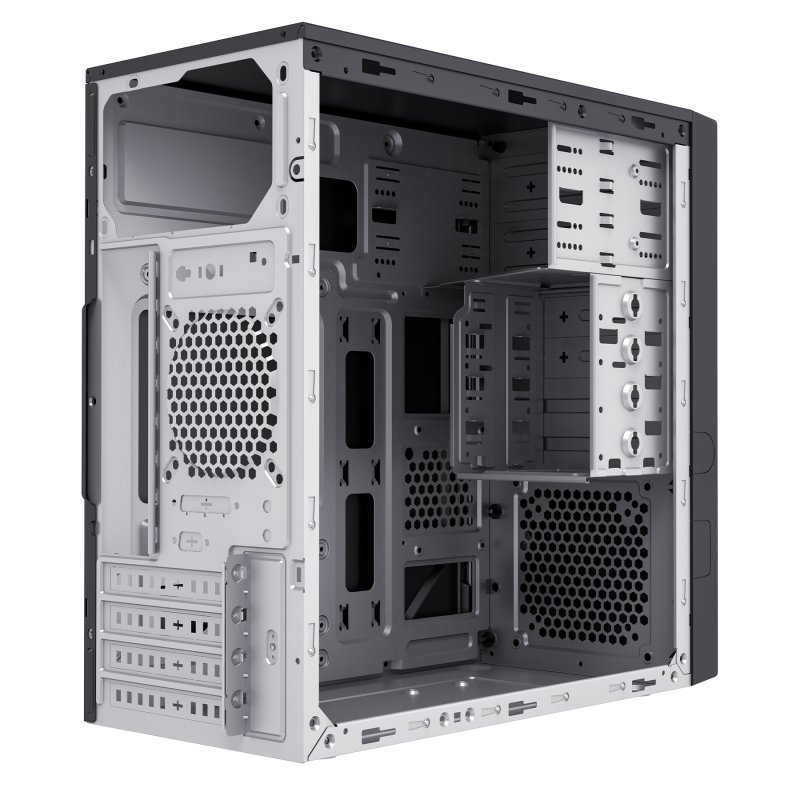 Thumbnail 1 de Caja Micro ATX UNYKAch AERO C12 V2 USB 3.0/Type-C Audio HD – Negro, 2,4 kg