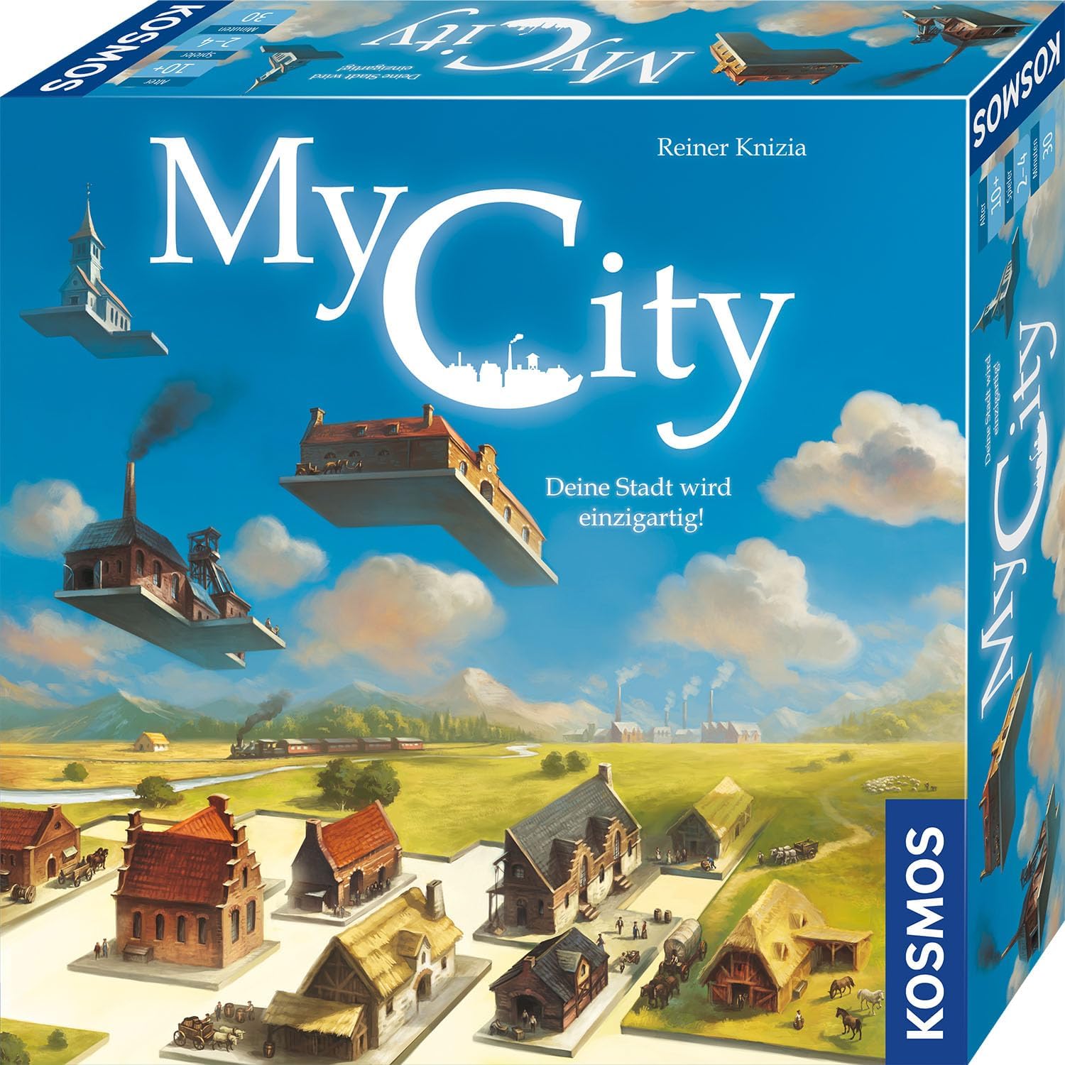 Detalle de KOSMOS 691486 My City Familienspiel 2–4 Personen 🎲