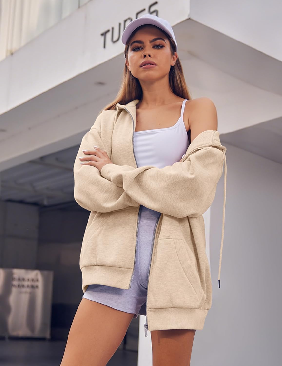 Thumbnail 5 de Zeagoo Hoodies Zip Up Oversized Hoodie 2025
