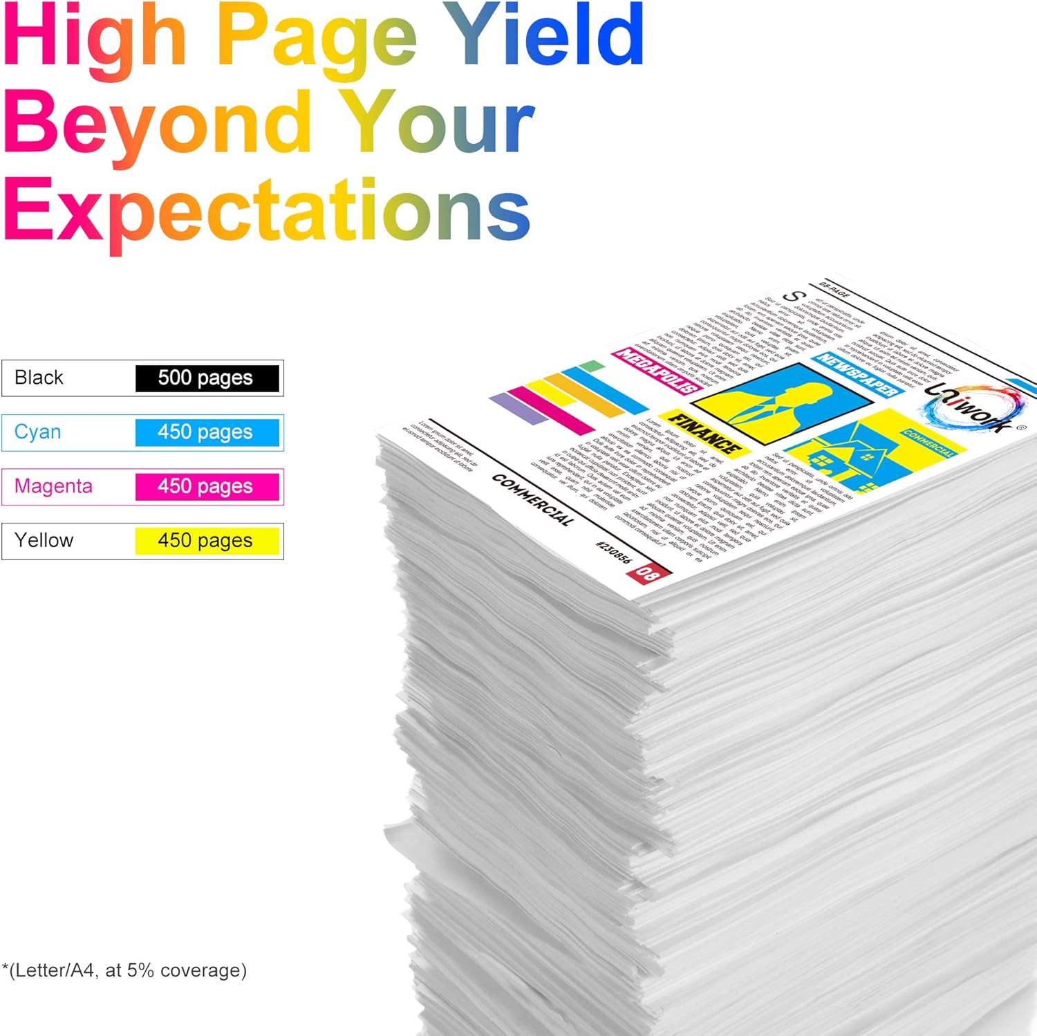 Thumbnail 2 de Uniwork 29XL compatible ink cartridge pack 🖨️